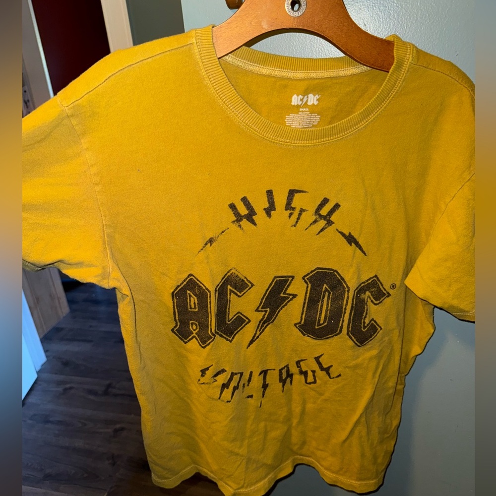Sparkly AC/DC Band Tee